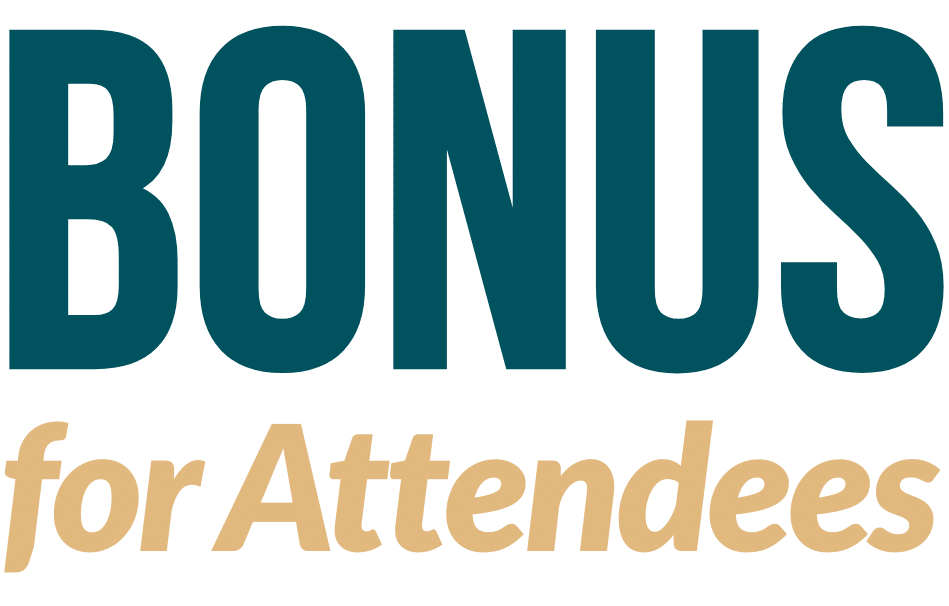 Bonus for attendees